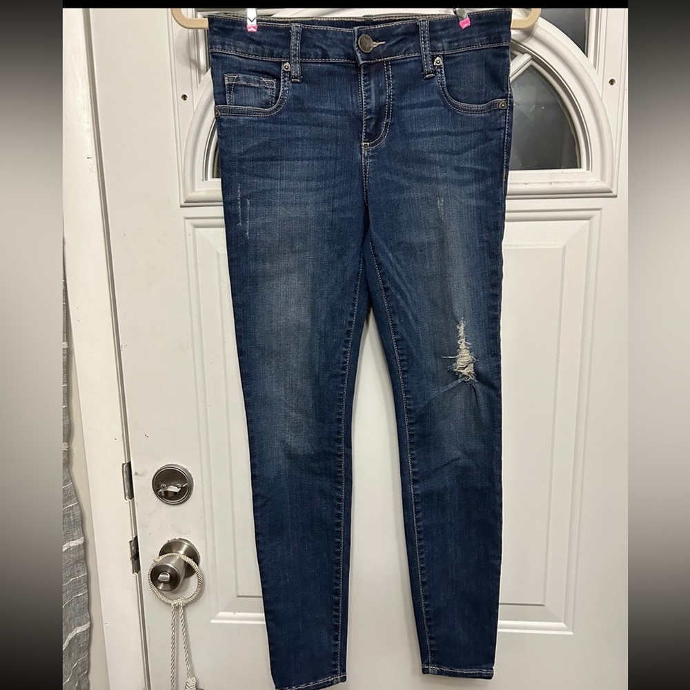 Kut from the Kloth Dark Blue Skinny Jeans